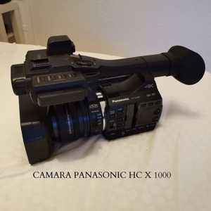 Kamera video Marke Panasonic Modellbezeichnung HC-X1000 Bild 2