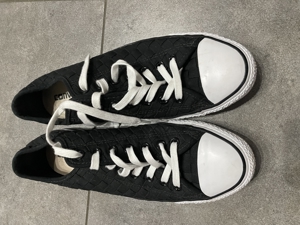 schwarze Converse AllStar Sneakers Unisex Größe 42 Bild 1