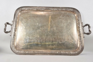 Sterling Silber Teeservice, London 190102, 8 kg, Schlangengriffe Bild 11