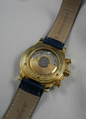 Paul Picot Le Chronographe 750er Gelbgold Gold Automatic Uhr 18 K Bild 8