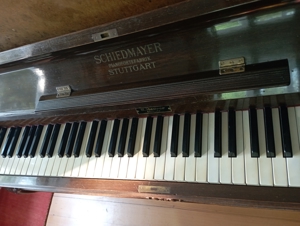Klavier von Schiedmayer, guter Zustand, gepflegt und gestimmt Bild 10