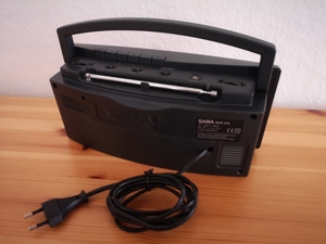 Retro Kassetten Abspieler SABA RCR 315 Radio Cassette Recorder Bild 5