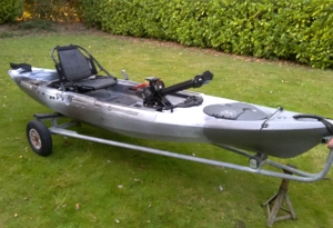 Kayak - Wilderness Systems Radar 135 mit Helix-Pedalantrieb