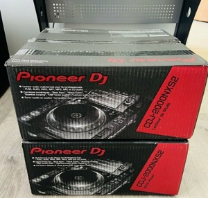 Pioneer cdj 2000 nxs2 X 2 wie neu mit Boxen und Deckschonern Bild 5