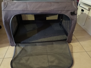 leichte Hundebox für Zuhause und Unterwegs Bild 2