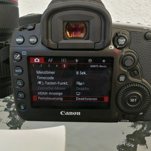 Canon EOS 5D Mark IV Digitalkamera wie neu wenig Auslöser Bild 2