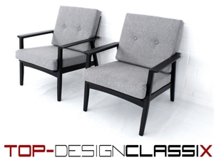 wie neu! Danish Mid Century Lounge Chair Sessel Vintage 1960s