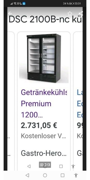Große Getränke Kühlschrank  Bild 2