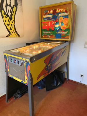 Flipper 70er Jahre, Bally, Motiv Air Aces