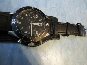 Flieger Chronograph Heuer Bundeswehr Luftwaffe Bild 10