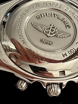 Breitling Chronomat D13050.1 Stahl/Gold Rolloband Bild 9