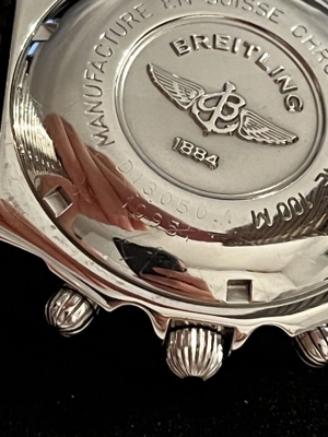 Breitling Chronomat D13050.1 Stahl/Gold Rolloband Bild 4