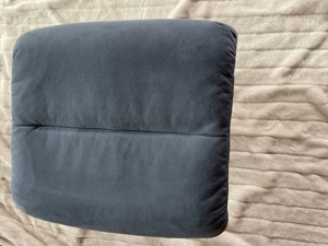 Stressless Hocker groß 55cm x 50cm Navy Blau neuwertig Stressles