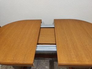 Massivholz Küchentisch ausfahrbar + 6 Stühle - Top Zustand Bild 2