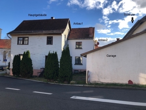 2 Familienhaus Mit Scheune und Stall und großem Grundstück