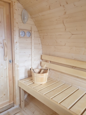 Sauna mobiles Saunafass Fasssauna mieten ab 50 Euro wohnstatt Bild 7