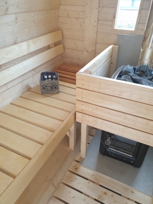 Sauna mobiles Saunafass Fasssauna mieten ab 50 Euro wohnstatt Bild 6