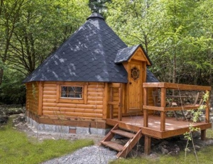 Glamping Eventhütte KOTA Vereinshaus Kota 25m² Kiefer wohnstatt