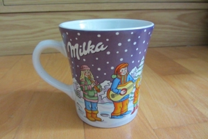 Tasse Micky Mickey Maus rot & Milka Weihnachsbecher Edition Nr.10 Bild 8