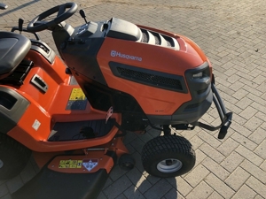 Rasentraktor Aufsitzmäher Husqvarna TS 343 Seitenauswurf Mulcher Briggs !!! Bild 4