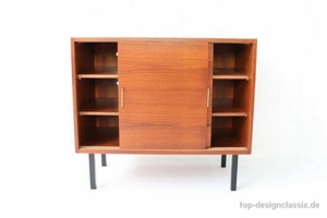 wie neu, 1a restauriert! Lübke Mid Century Teak Sideboard Kommode Bild 7