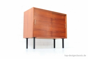 wie neu, 1a restauriert! Lübke Mid Century Teak Sideboard Kommode Bild 3