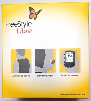 Freestyle Libre Lesegerät Reader Scanner OVP ungeöffnet unbenutzt von Abbott