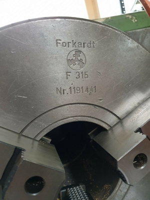 VDF Drehmaschine Drehbank Metallverarbeitung Leit und Zugspindeldrehmaschine Bild 4