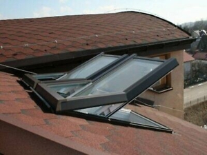 Kunststoff Dachfenster SKYFENSTER Skylight + Eindeckrahmen Bild 6