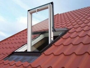 Kunststoff Dachfenster SKYFENSTER Skylight + Eindeckrahmen Bild 7