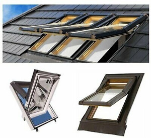 Kunststoff Dachfenster SKYFENSTER Skylight + Eindeckrahmen Bild 2