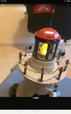Wie Neu . Playmobil soldatenturm mit licht Bild 2