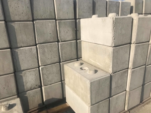 Betonblock Betonblockstein Stein block Beton Block Bild 9