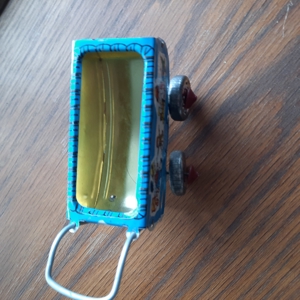 Vintage Weißblech Puppenkinderwagen Bild 4