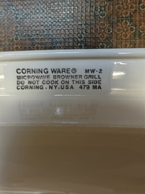 Corningware Mikrowellengrill MW-2 Bild 3
