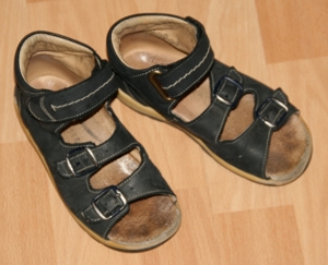 Bequeme Sandalen - Größe 27 - aus Leder - OVP - von RICHTER Bild 7