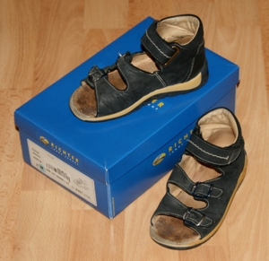 Bequeme Sandalen - Größe 27 - aus Leder - OVP - von RICHTER Bild 2