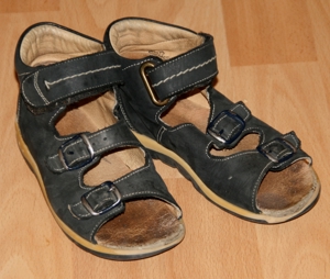 Bequeme Sandalen - Größe 27 - aus Leder - OVP - von RICHTER Bild 4