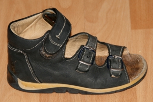 Bequeme Sandalen - Größe 27 - aus Leder - OVP - von RICHTER Bild 3