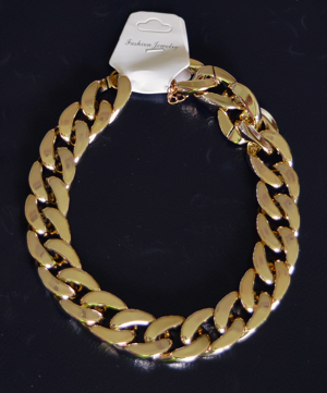 Halskette goldfarben, Bild 3