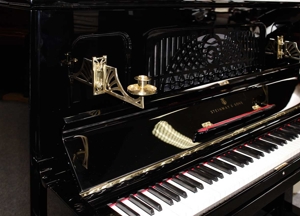 Klavier Steinway & Sons K-132, schwarz poliert, Nr. 152261, 5 Jahre Garantie Bild 4