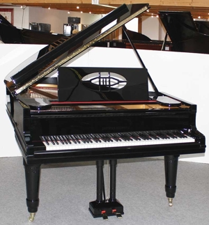 Flügel Klavier Grotrian-Steinweg 185, schwarz poliert, 5 Jahre Garantie Bild 2