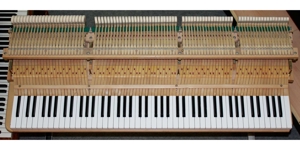 Flügel Klavier Grotrian-Steinweg 189, schwarz poliert, Renner-Mechanik, 5 Jahre Garantie Bild 13