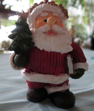 Niedliche Weihnachtsmann Figur - Weihnachten Deko