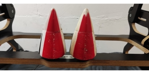 Freewing 80mm EDF Avanti S Rumpfnase rot 2 Stk. Bild 2