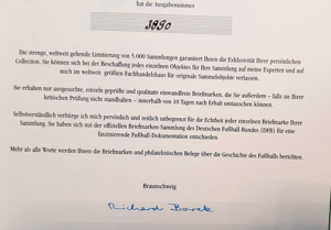 Briefmarken WM 1994 limitierte Auflage Bild 3