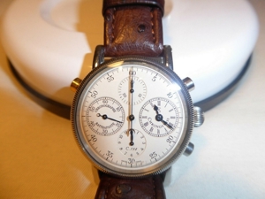 Chronoswiss Chronograph Rattrapante Stahl Automatik