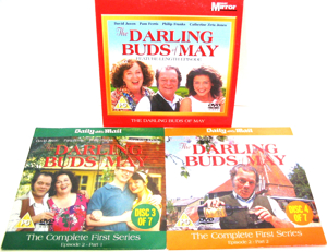 3 Promo DVDs: The Darling Buds of May - Catherine Zeta Jones - nur Englisch