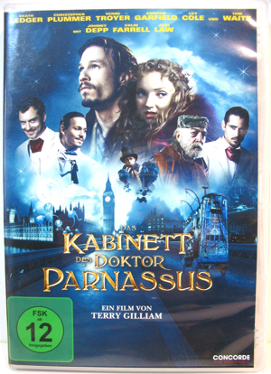 Das Kabinett des Doktor Parnassus - DVD - Heath Ledger - Johnny Depp - Jude Law - Colin Farrell