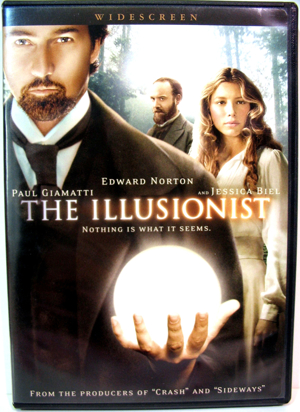 The Illusionist - DVD - Edward Norton - Jessica Biel - nur Englisch